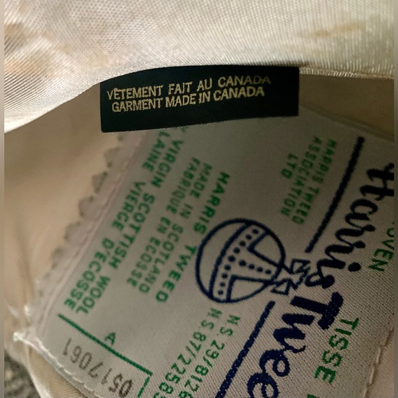 Vintage Harris Tweed Herringbone Blazer Size40 - Picture 8 of 14